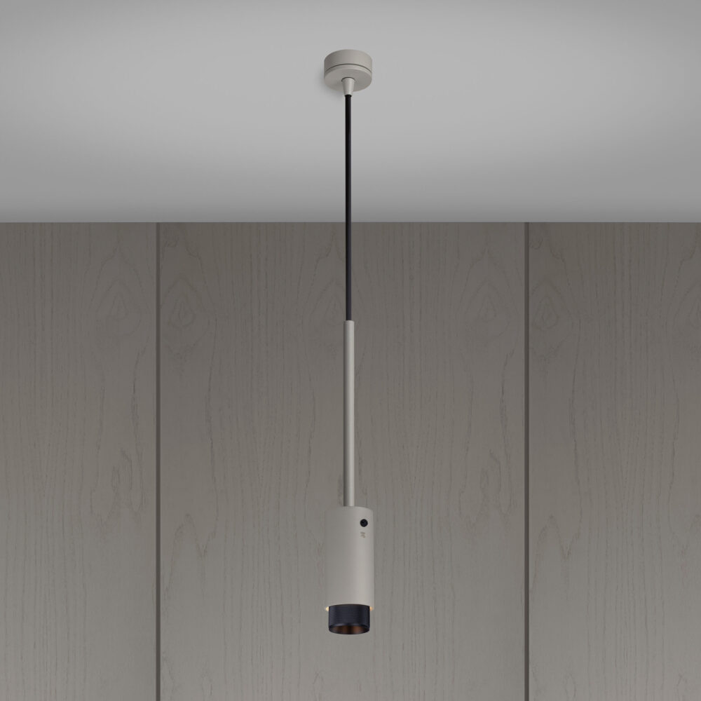 EXHAUST PENDANT / CROSS / STONE / BLACK - Image 2