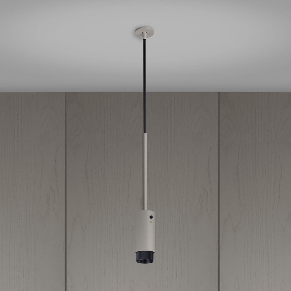 EXHAUST PENDANT / CROSS / STONE / BLACK - Image 3