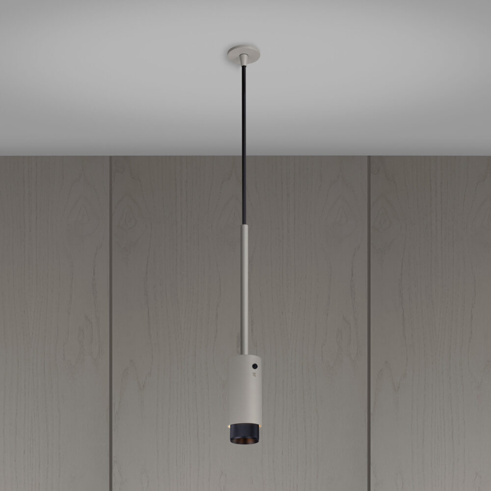 EXHAUST PENDANT / CROSS / STONE / BLACK - Image 4