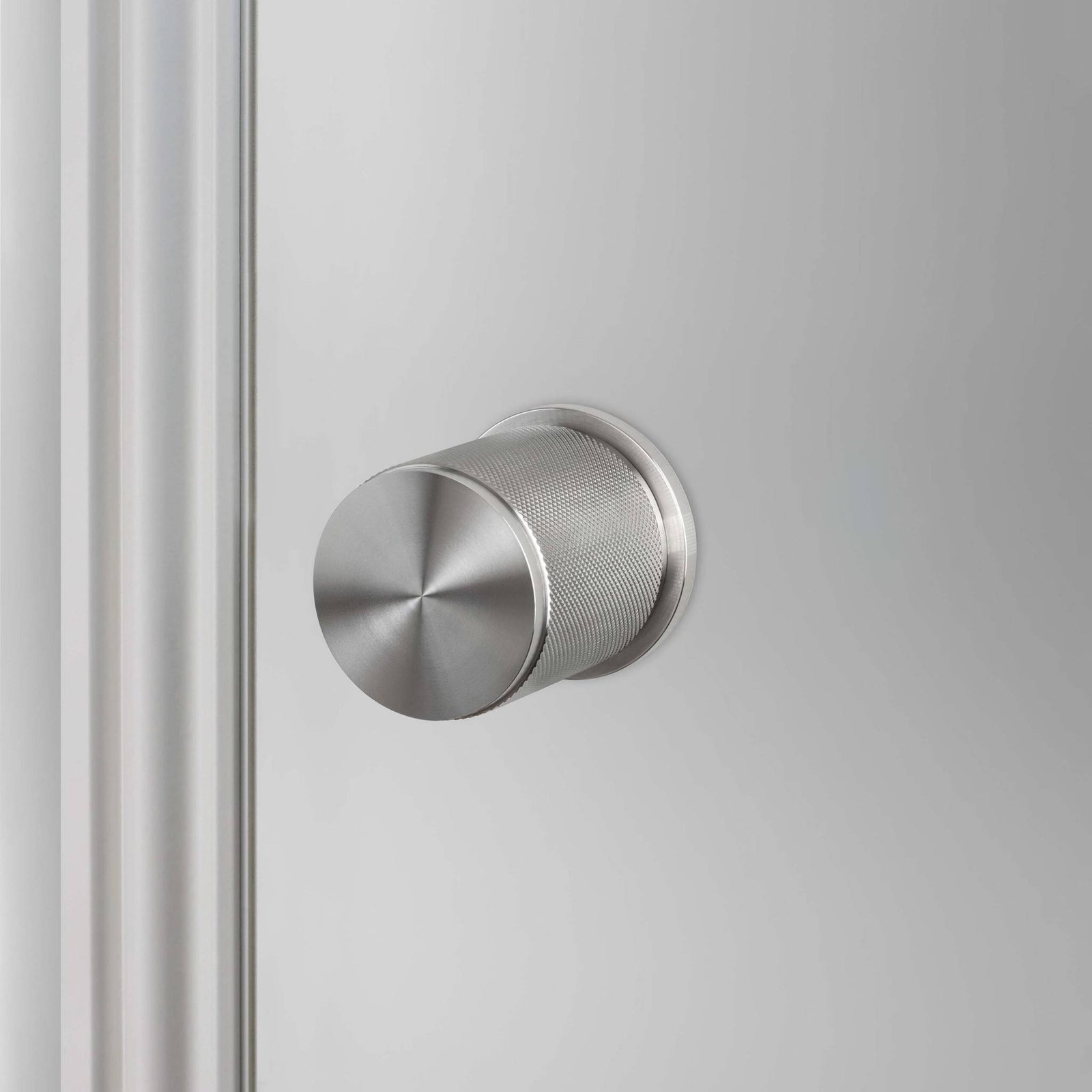 DOOR KNOB SET / CROSS / STEEL
