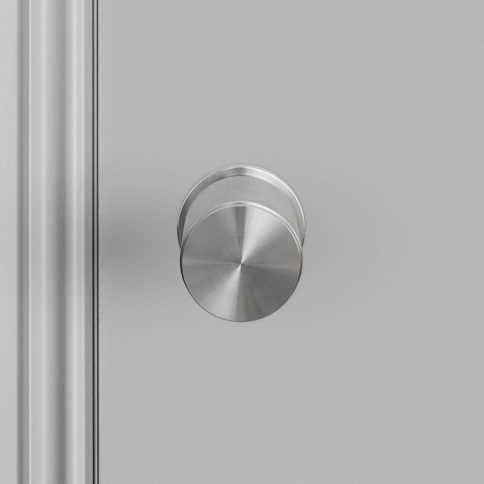 DOOR KNOB SET / CROSS / STEEL - Image 3