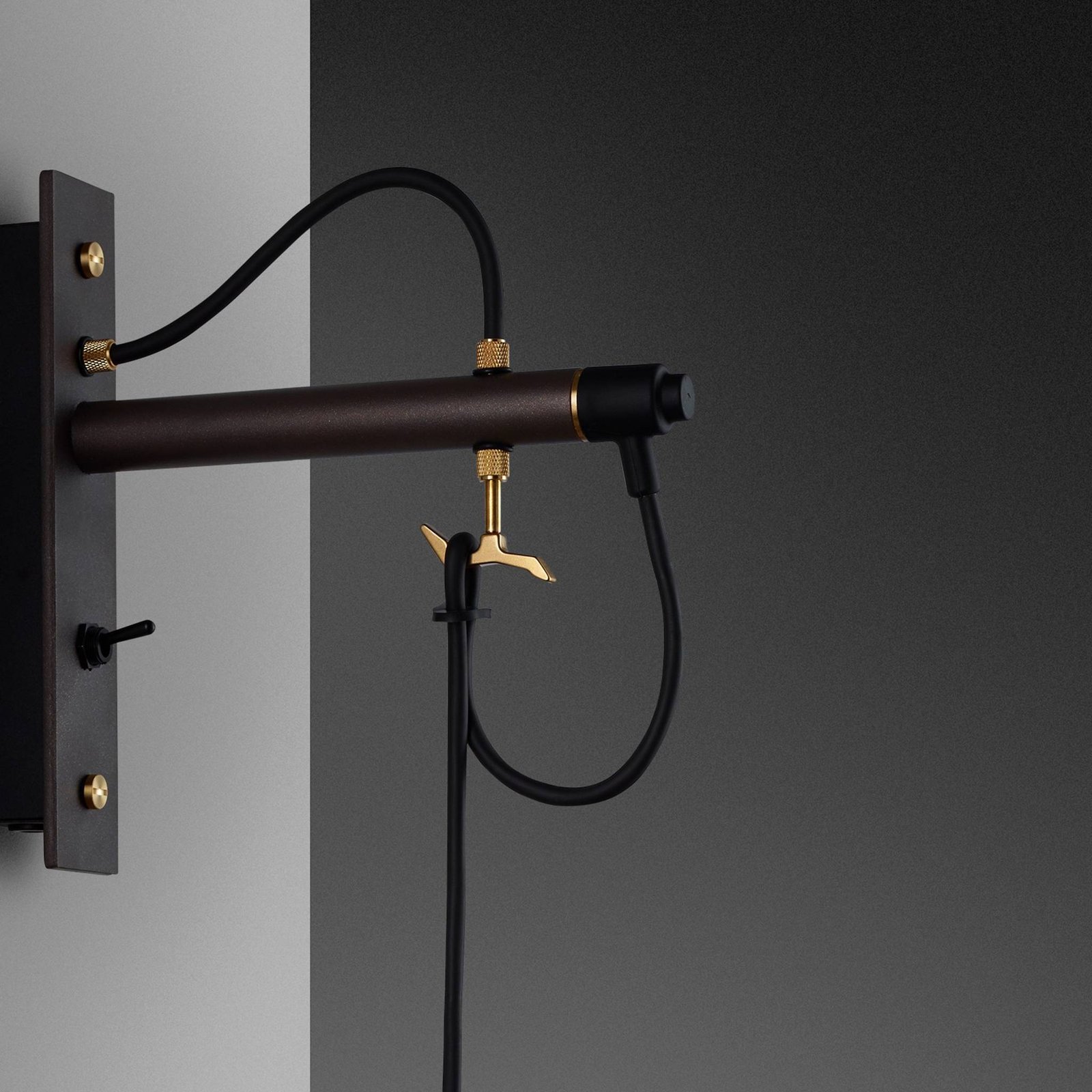 HOOKED WALL / CROSS / NUDE / GRAPHITE / BRASS - Image 3